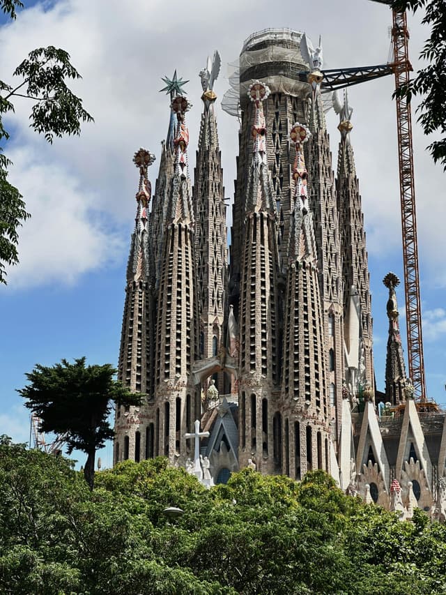 FULLY venue partner - Beautiful Barcelona landscape with city skyline